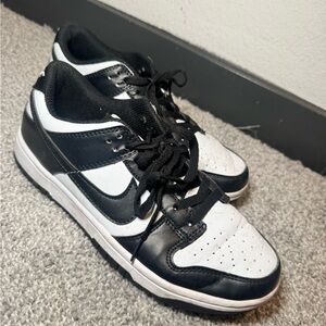 Nike Panda Black and White Low-Top Sneakers